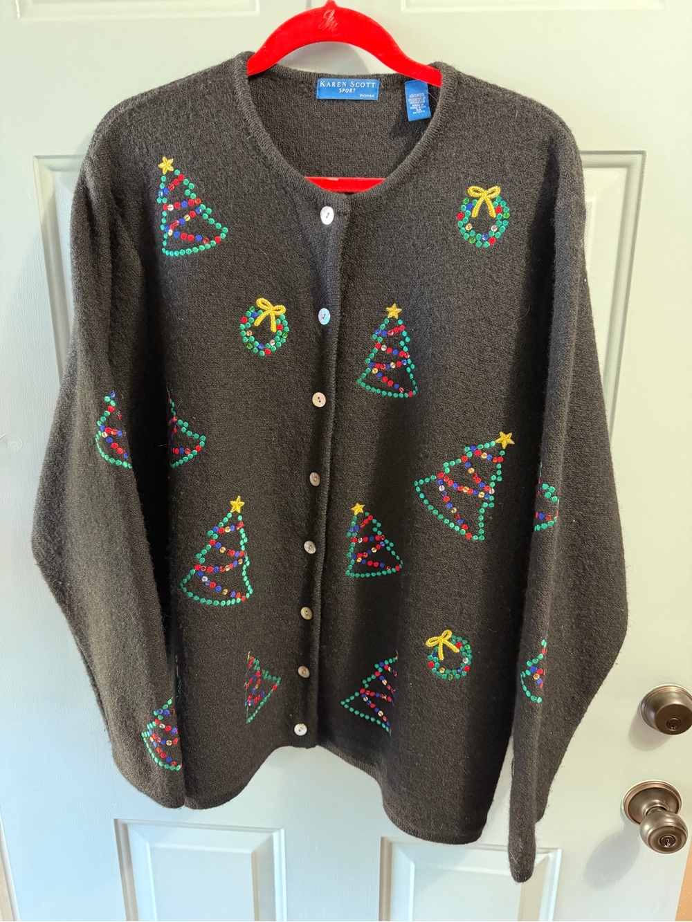 Karen Scott Christmas sweater size 3X